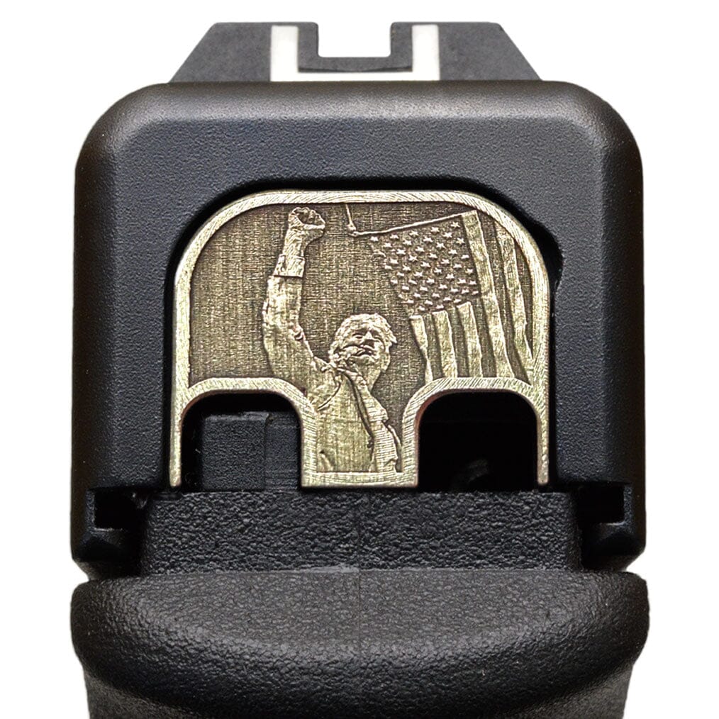 THE President Trump 3D Glock Slide Back Plate
