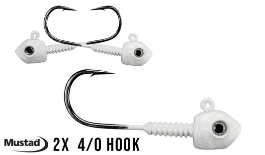 Lunker City Painted Titan HD Jig Heads
