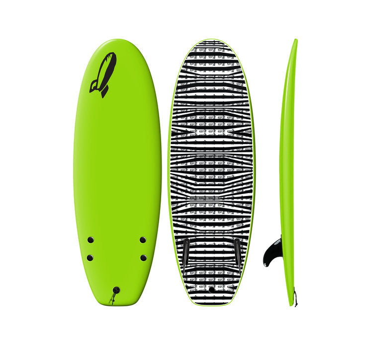 Rock-It Surf 4'10" CHUB twin fin shortboard