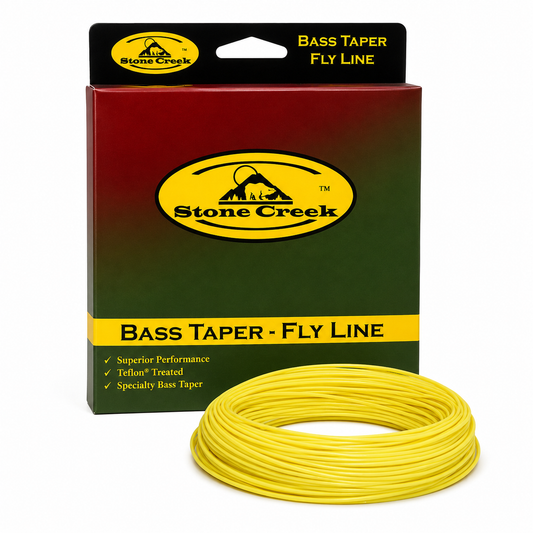 Stone Creek Bass Taper Fly Line - Moss
