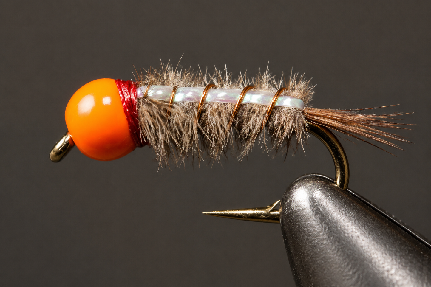 Stone Creek Orange Bead Head - Ray Charles - Grey