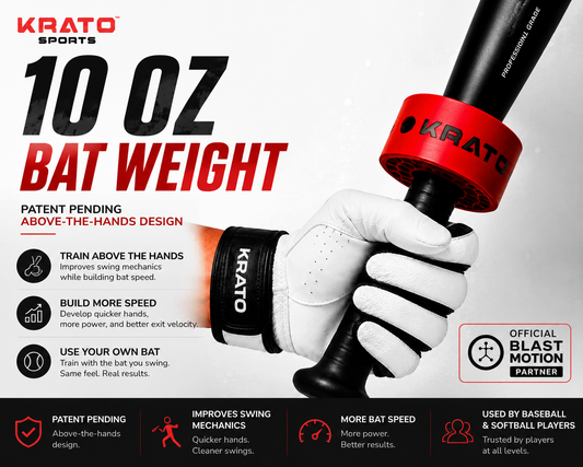 Krato 10 oz Youth Bat Weight