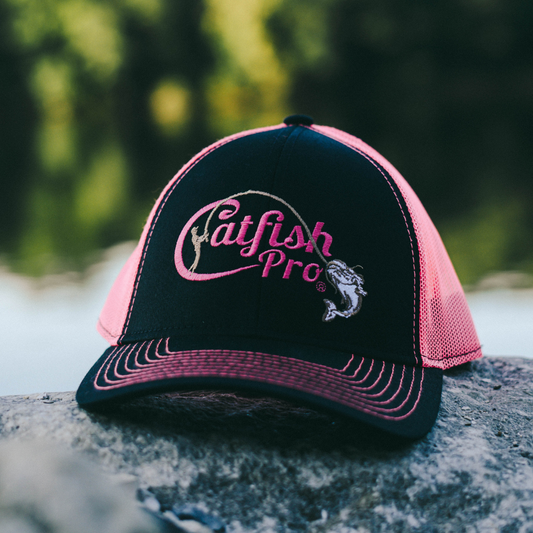 Catfish Pro Tournament Series Pink Snapback Hat