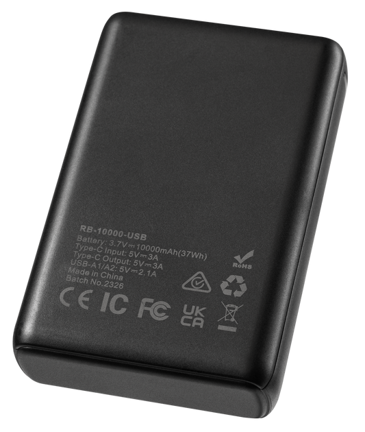 Gobi Heat Additional/Replacement Basecamp Base Layer Battery, 10000 mAh USB