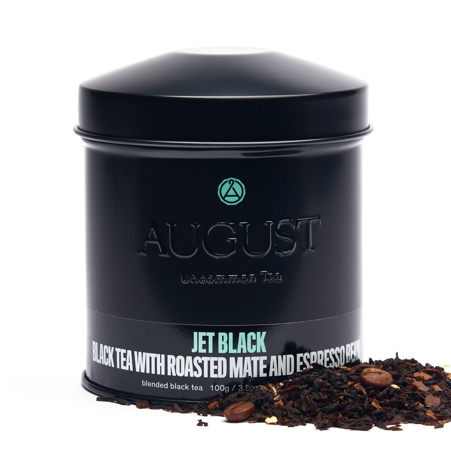 August Uncommon Tea Jet Black - Roasty Coffee Black Tea