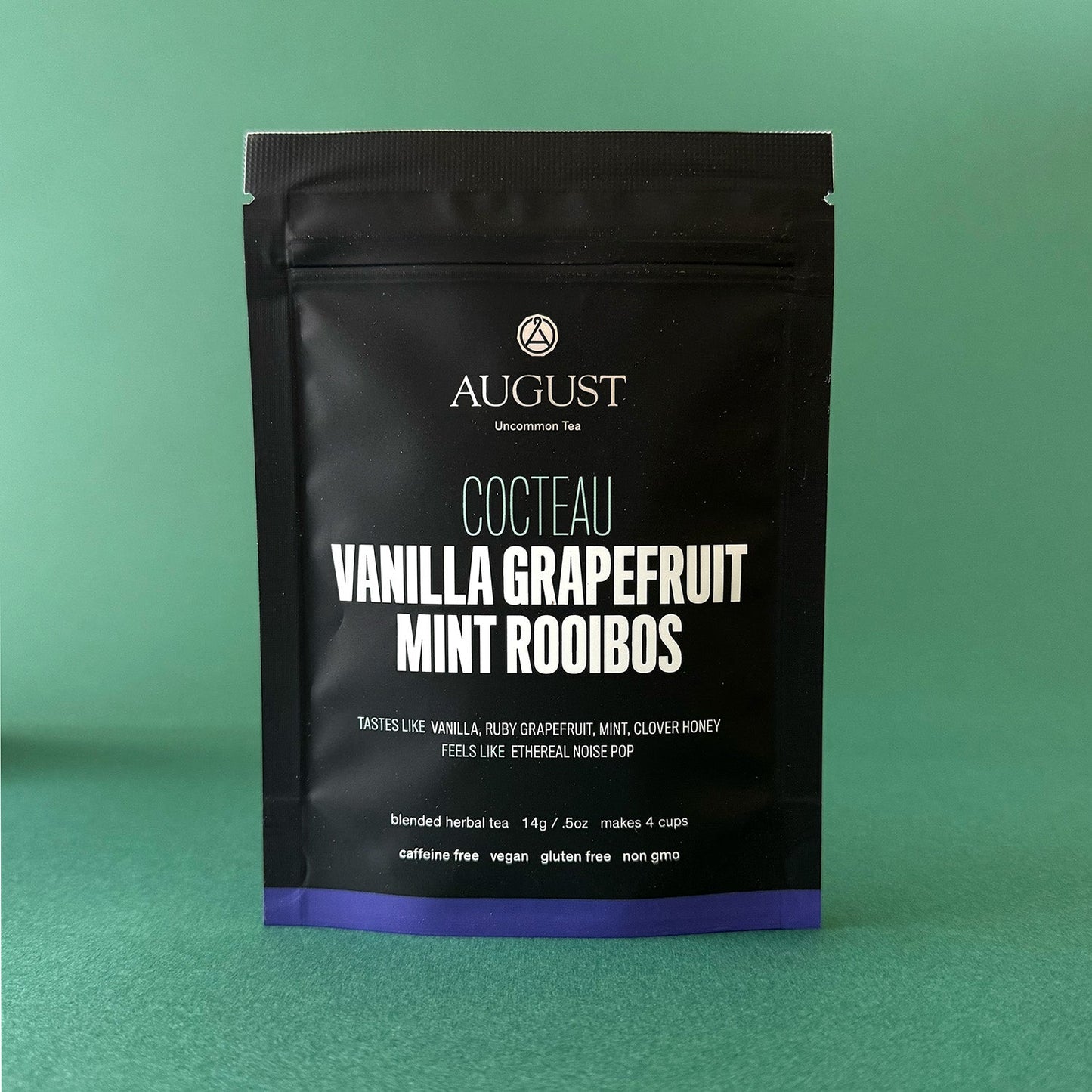 August Uncommon Tea Cocteau - Vanilla Grapefruit Mint Rooibos Tea (Caffeine Free)