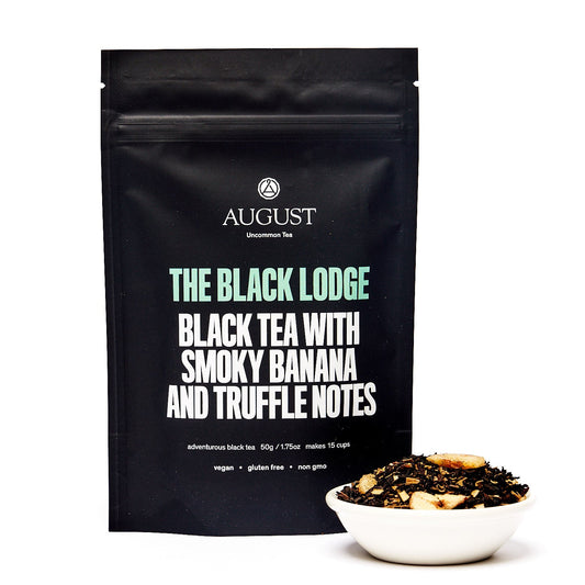 August Uncommon Tea The Black Lodge - Smoky Banana Black Tea