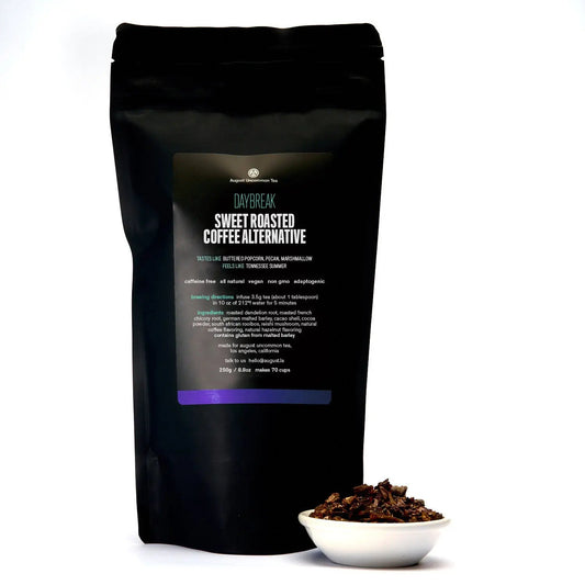 August Uncommon Tea Daybreak - Sweet Roasted Coffee Alternative (Caffeine Free)