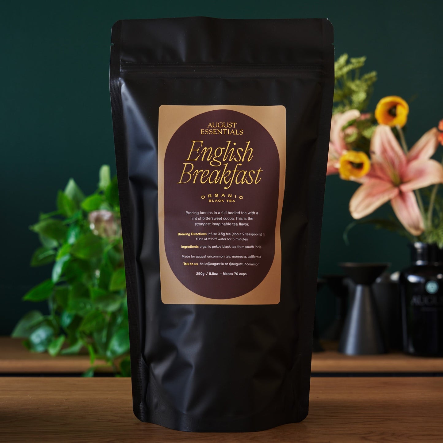 August Uncommon Tea Essentials English Breakfast Black Tea