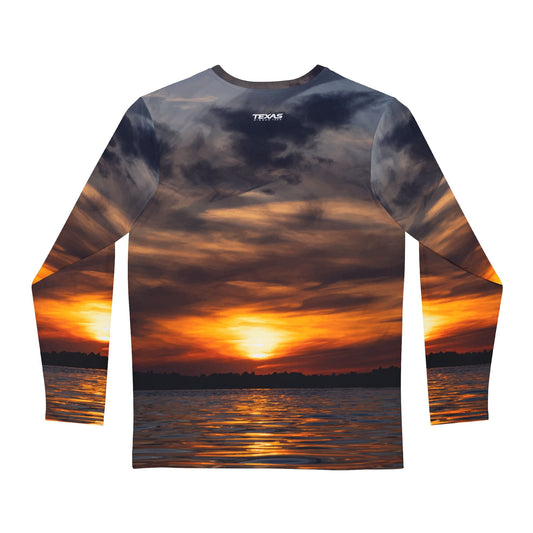 Texas Rigged Tees Lake Sunset — Unisex Long Sleeve (SPF 50+)