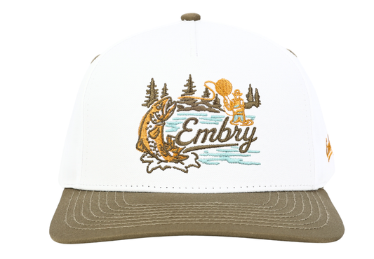 Embry Outdoors White/Green - Angler