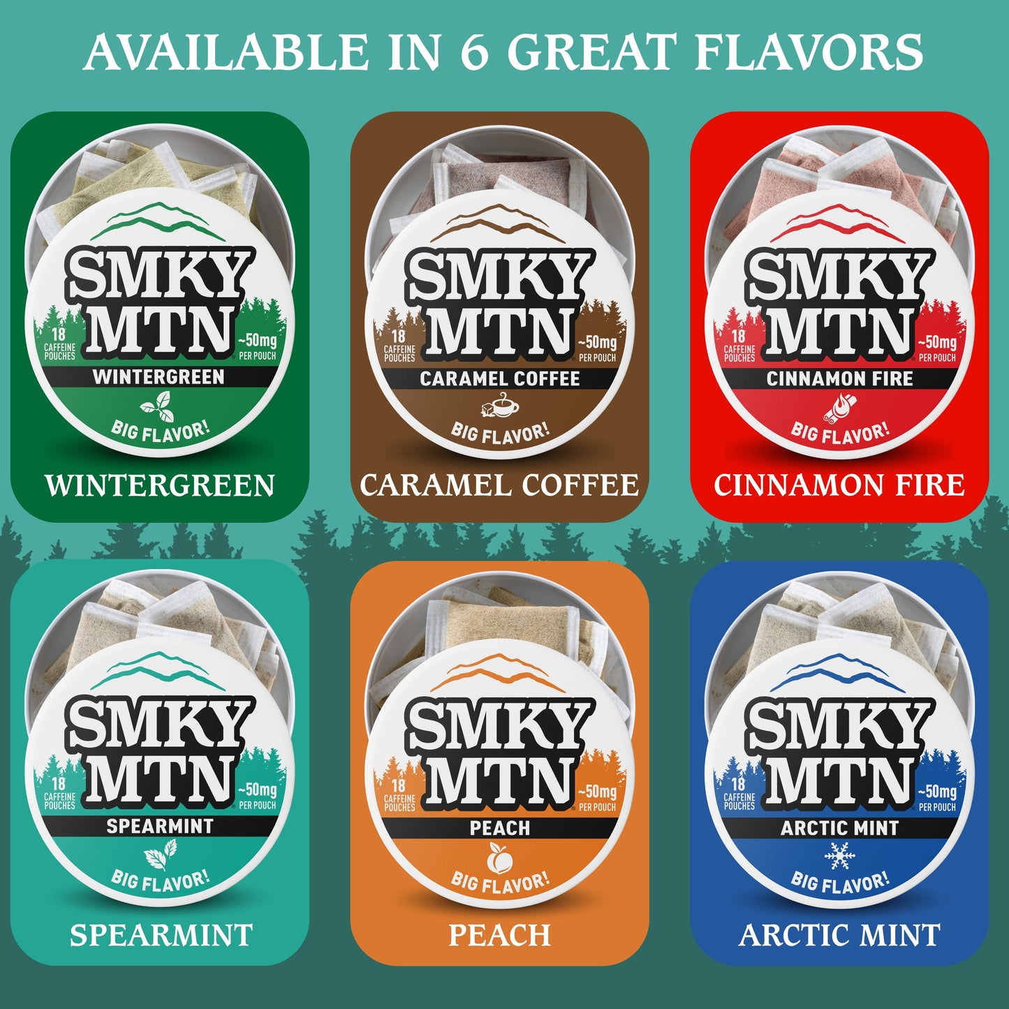 Smokey Mountain Spearmint Pouches **NEW**