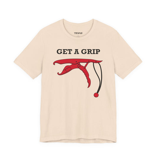 Texas Rigged Tees Get a Grip — Unisex Cotton Tee