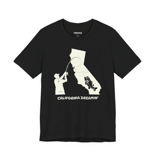 Texas Rigged Tees California Dreamin’ — Unisex Cotton Tee