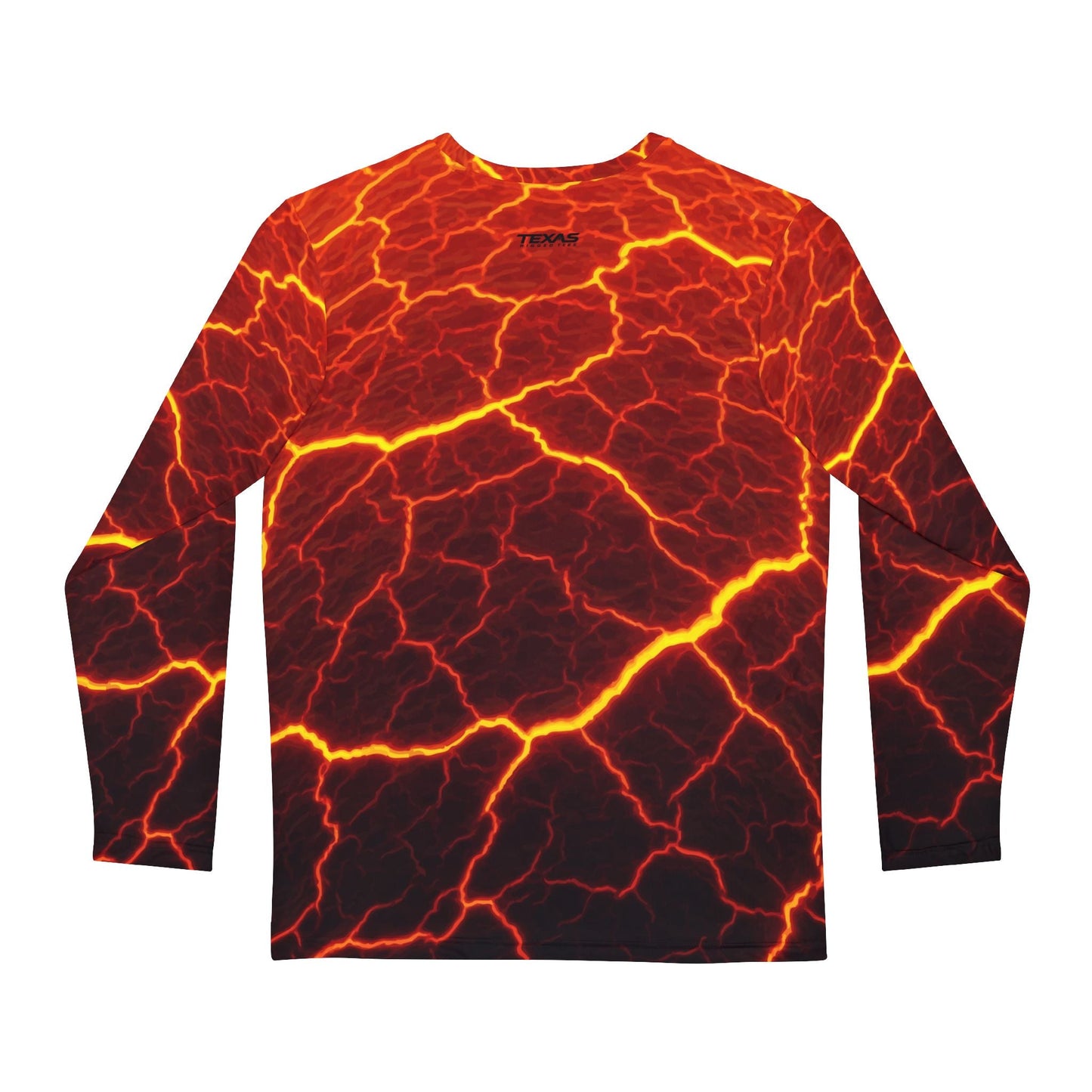 Texas Rigged Tees Molten Magma — Unisex Long Sleeve (SPF 50+)