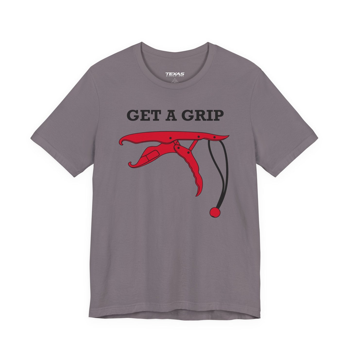 Texas Rigged Tees Get a Grip — Unisex Cotton Tee