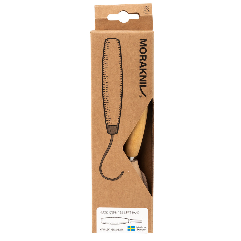 Mora Carving 164S Left Handed Stainless Steel With Sheath #13386