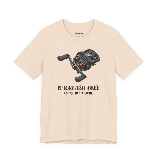 Texas Rigged Tees Backlash Free Since Yesterday — Unisex Cotton Tee