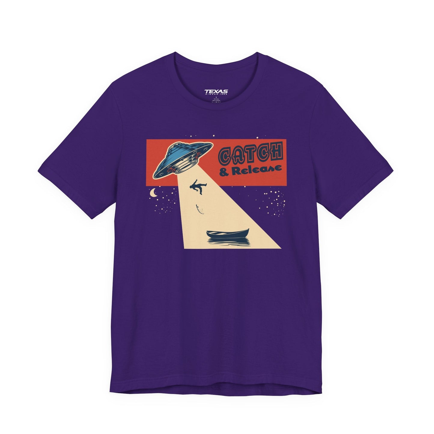 Texas Rigged Tees Catch & Release — Unisex Cotton Tee