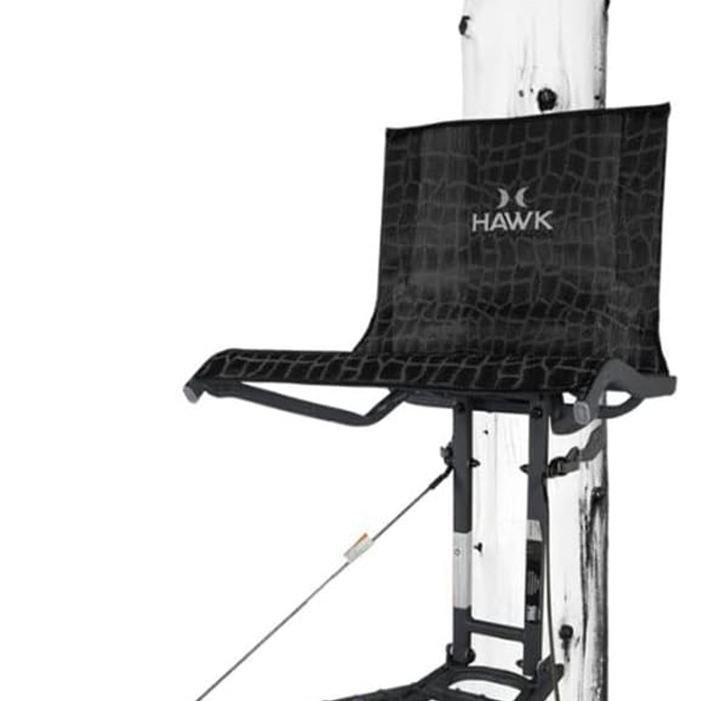 Hawk HWK-HF2031 Kickback LVL Steel Hang-On Tree Stand w/ Leg Extension Footrest