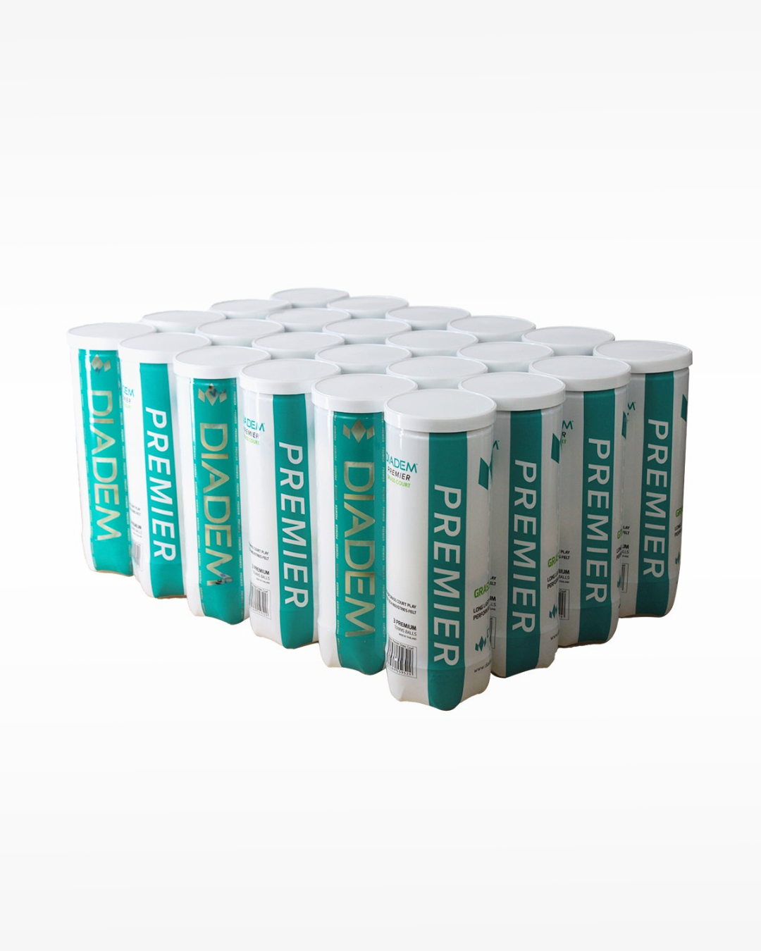 Diadem Sports Premier White Grass Court Ball - Case