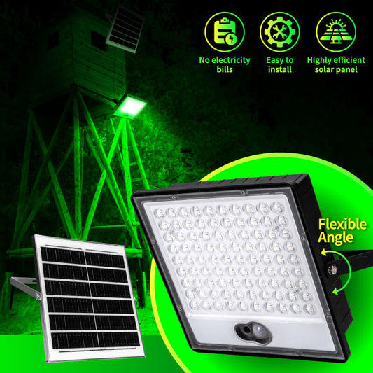 Langy Solar Green Floodlight for Night Hunting
