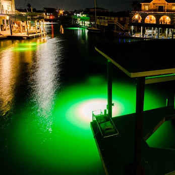 Under Water Green Fishing Lights Super Mega Brite Underwater Light System (400 Watts)
