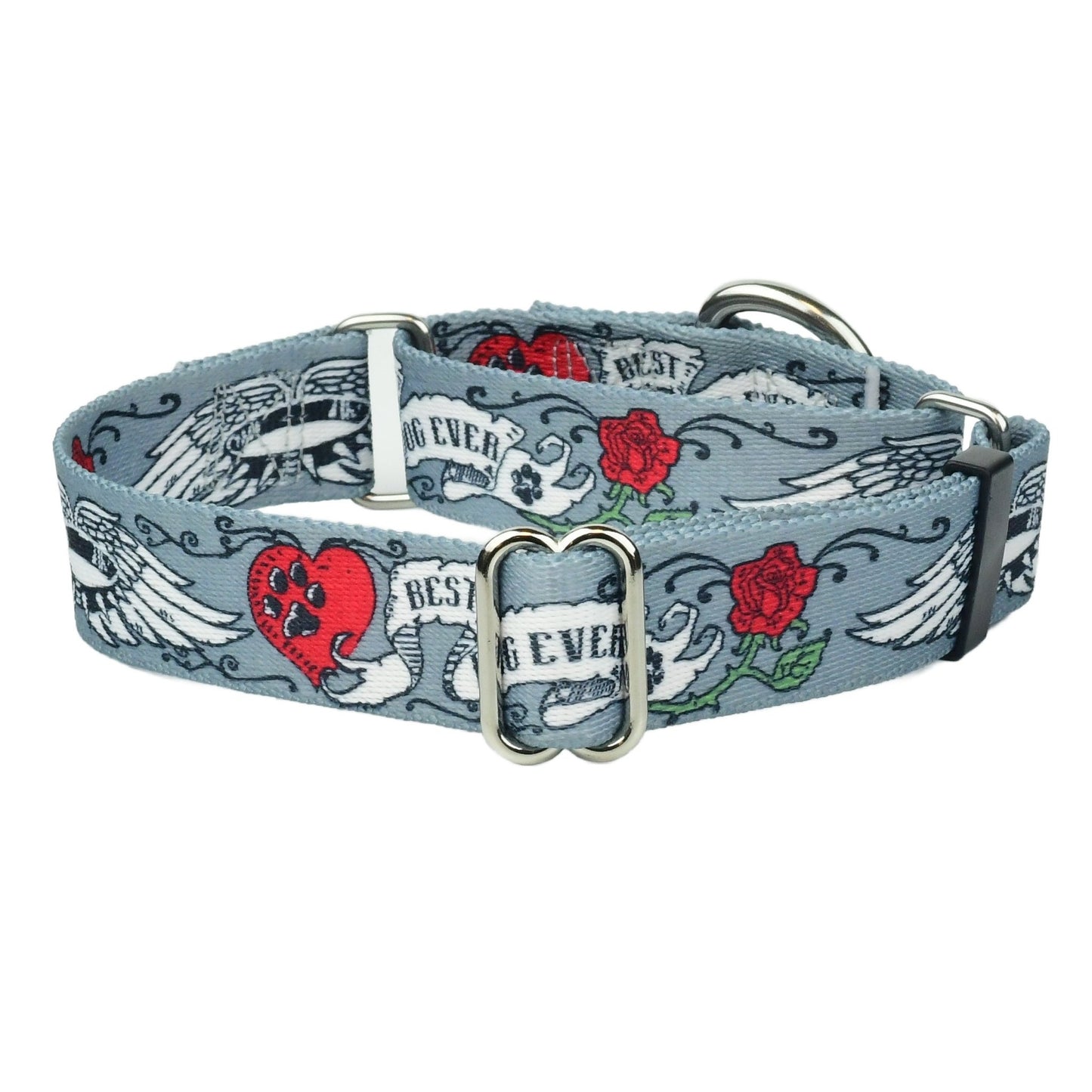 2 Hounds Design Best Dog Ever Martingale Dog Collar – EarthStyle (1" Only) - Angler's Pro Tackle & Outdoors