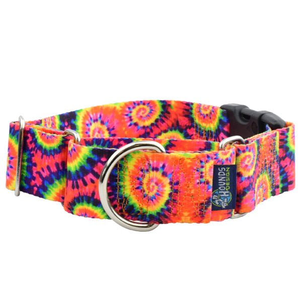 2 Hounds Design Classic Tie - Dye Buckle Martingale Dog Collar – EarthStyle - Angler's Pro Tackle & Outdoors
