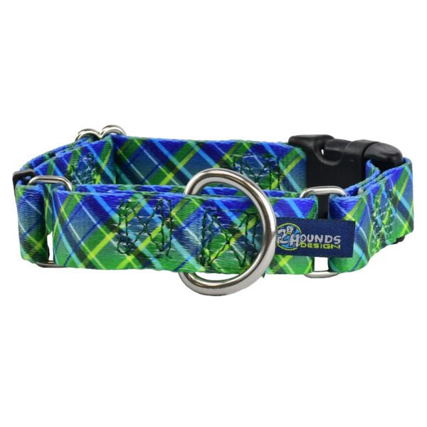 2 Hounds Design Electric Glow Green Plaid Buckle Martingale Dog Collar – EarthStyle - Angler's Pro Tackle & Outdoors