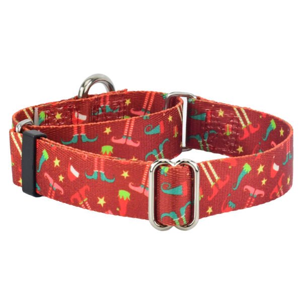 2 Hounds Design Elf Shoes Christmas Martingale Dog Collar – EarthStyle - Angler's Pro Tackle & Outdoors