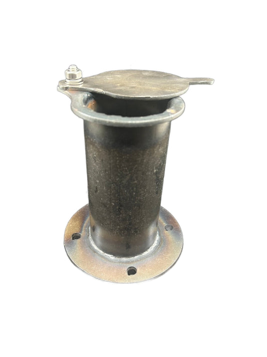 Hunsaker Vortex Smokers 2 Inch Bolt-On Exhaust with Stainless Steel Mounting Hardware