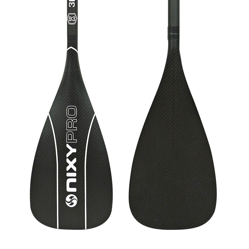 NIXY 2-Piece Adjustable 100% 3K Carbon Fiber SUP Pro Paddle