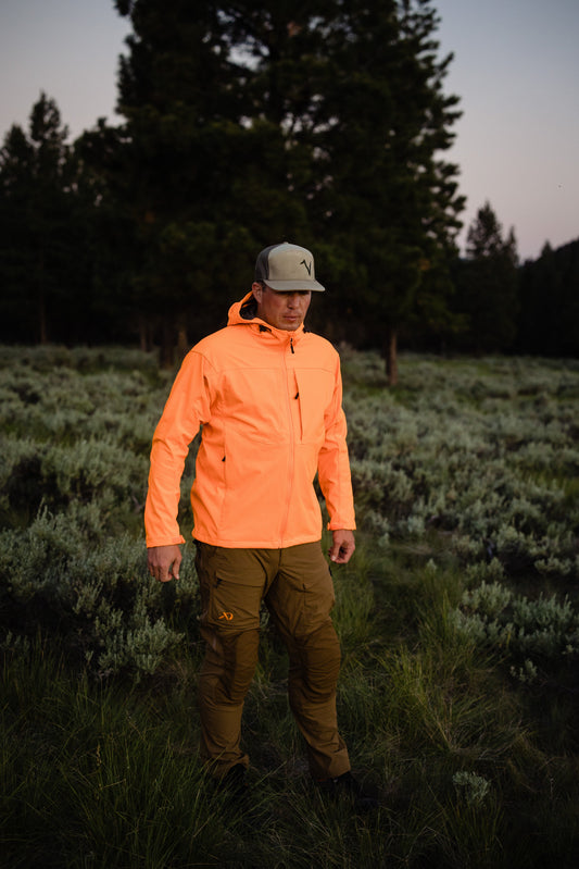 Orange Aglow Ridgerunner Softshell Jacket