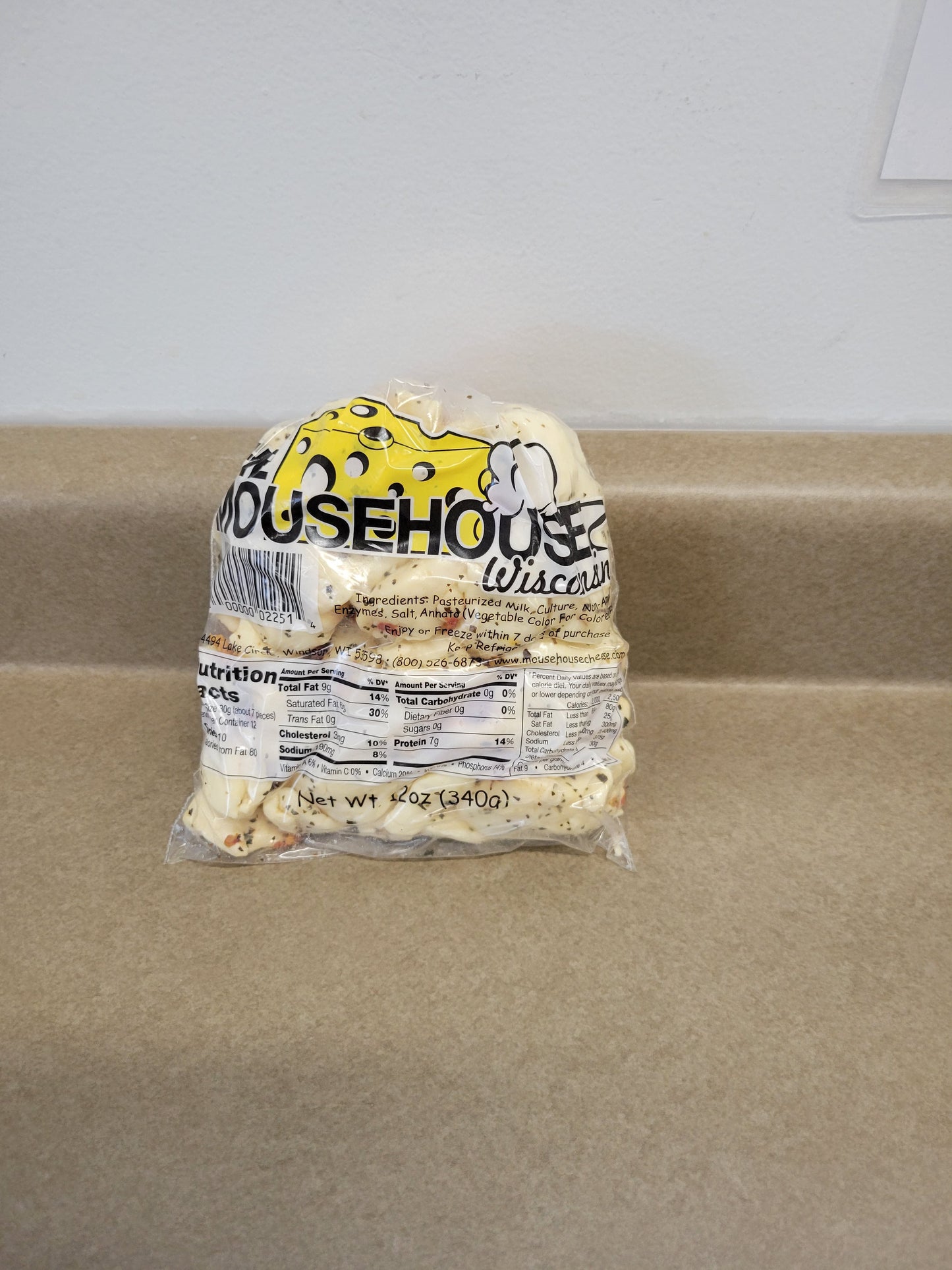 Mousehouse Cheesehaus 12oz Cheddar Curd