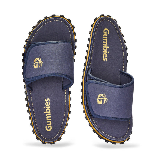 Gumbies Strider Sliders - Women's - Navy