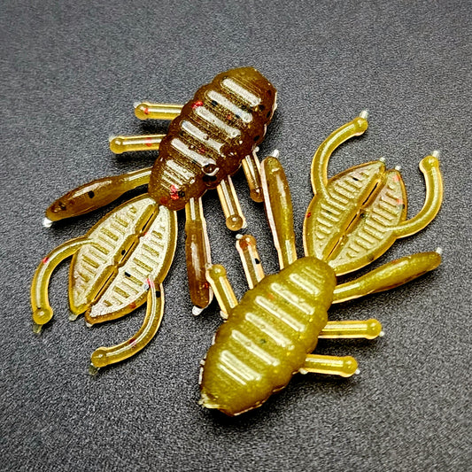 Creek Life Lure Co. 1.3" Micro Creature Bait "The Anaconda Beaver"