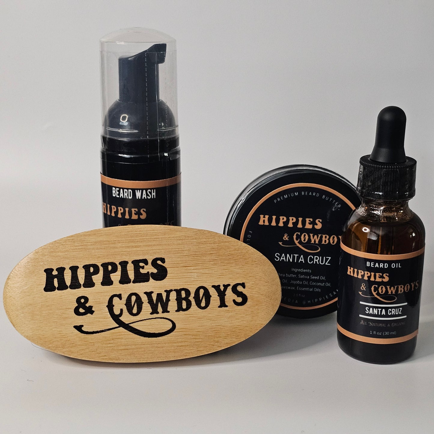 Hippies & Cowboys Beard Care Santa Cruz Beard Wash