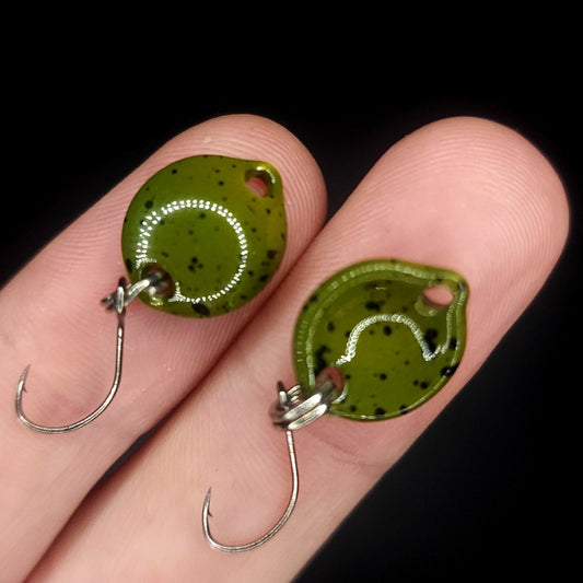 Creek Life Lure Co. 1/16oz Half Inch Mini Spoon "The Dew Drop"