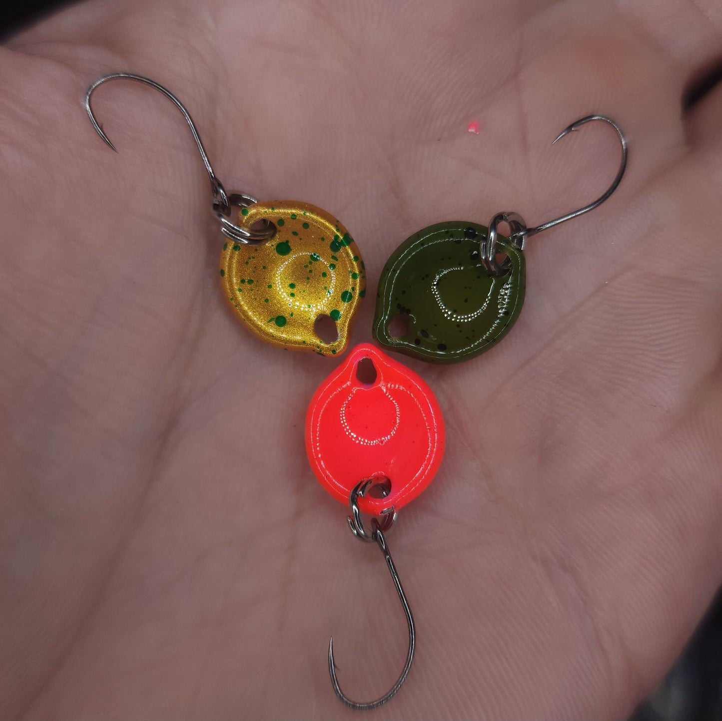 Creek Life Lure Co. 1/16oz Half Inch Mini Spoon "The Dew Drop"