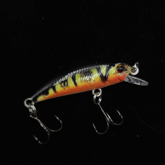 Creek Life Lure Co. The MOON Shiner – 1.4" Sinking Jerkbait for Creek & River Fishing