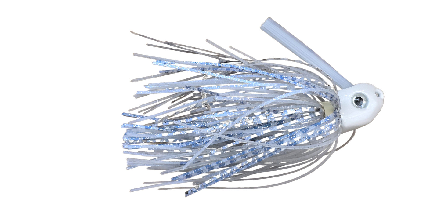 Just Lures Fishing Swim Jig - Blue Satin Shad