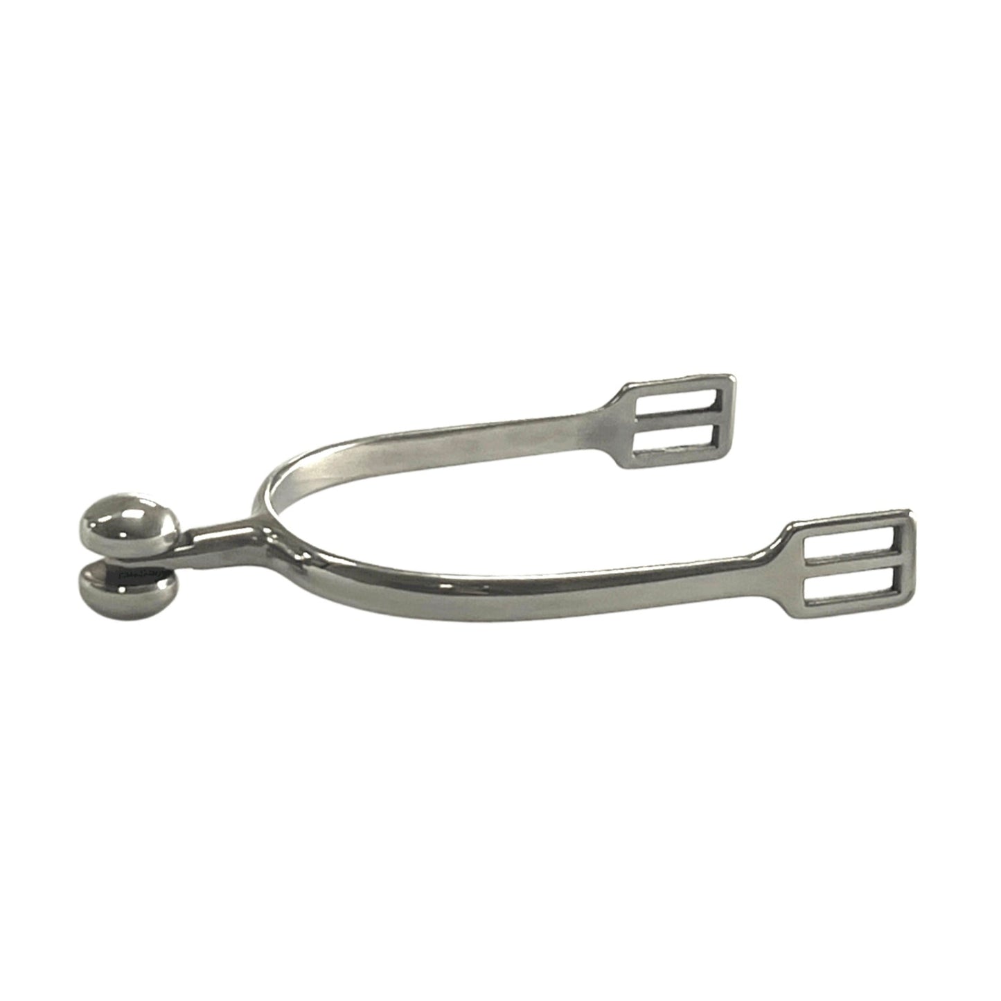 AJ Tack Mens Stainless Steel Soft Touch English Spurs
