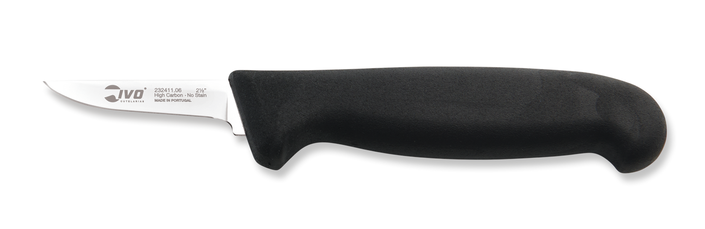 IVO® ProGrip 2.75" Black Boning Knife