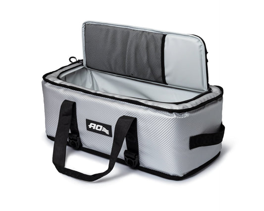 AO Coolers 24 Can Carbon Stow-N-Go Cooler - Silver