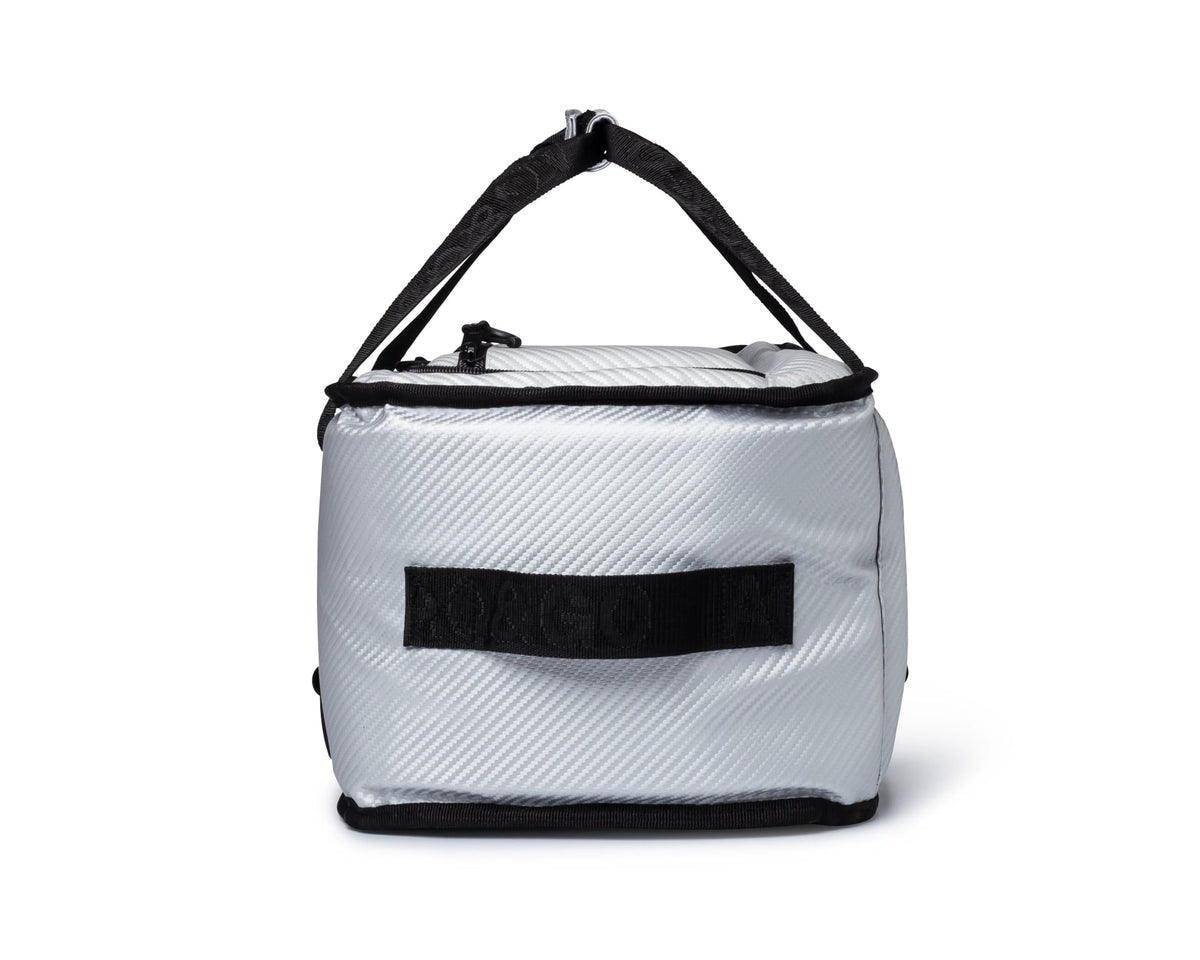 AO Coolers 24 Can Carbon Stow-N-Go Cooler - Silver