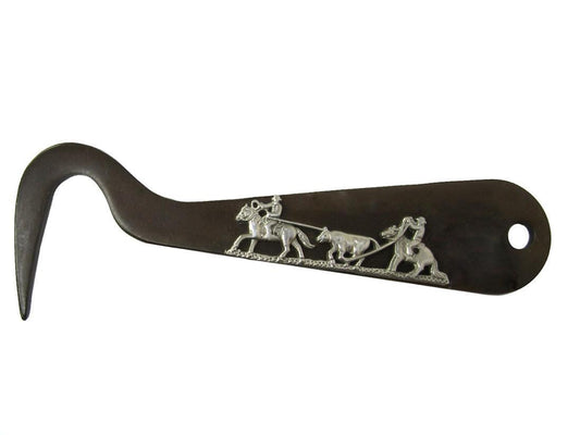 AJ Tack Antique Brown Steel Hoof Pick