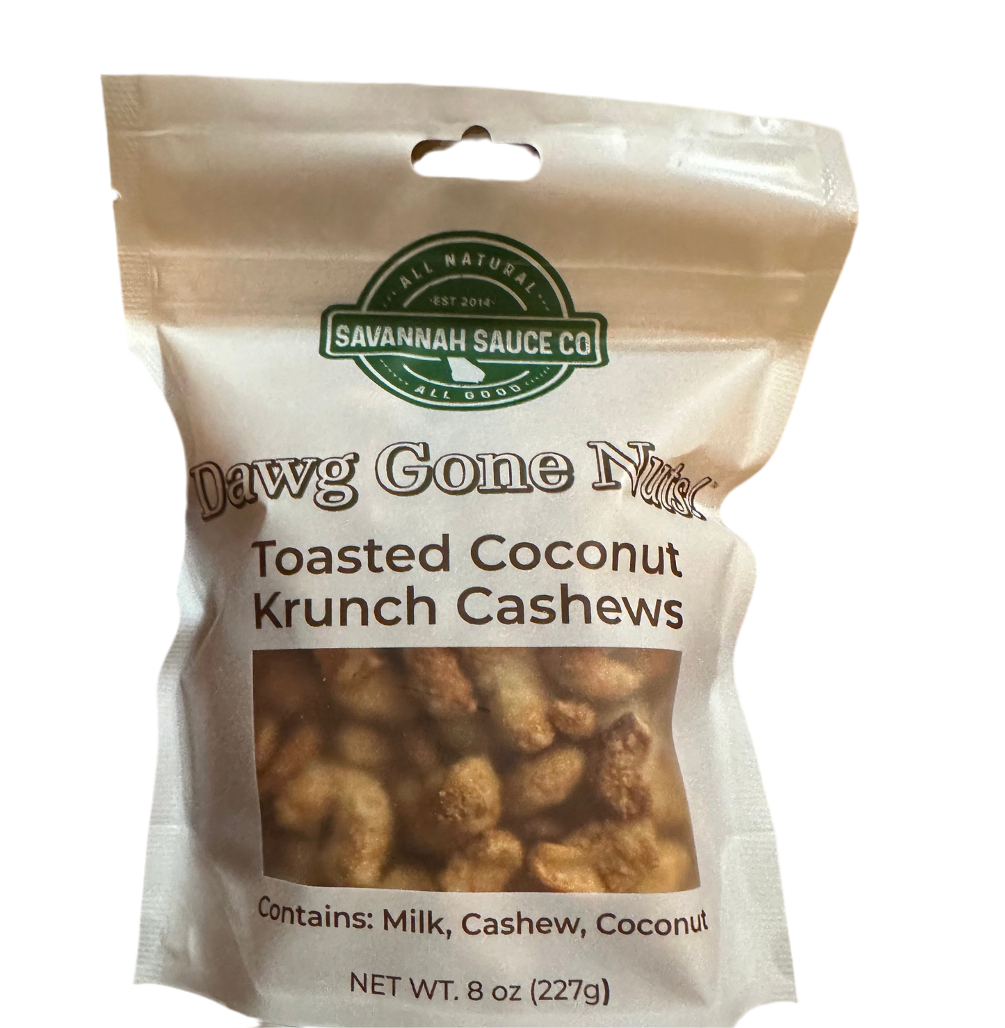 Savannah Sauce Dawg Gone Nuts Toasted Cashew Krunch (8 oz.)
