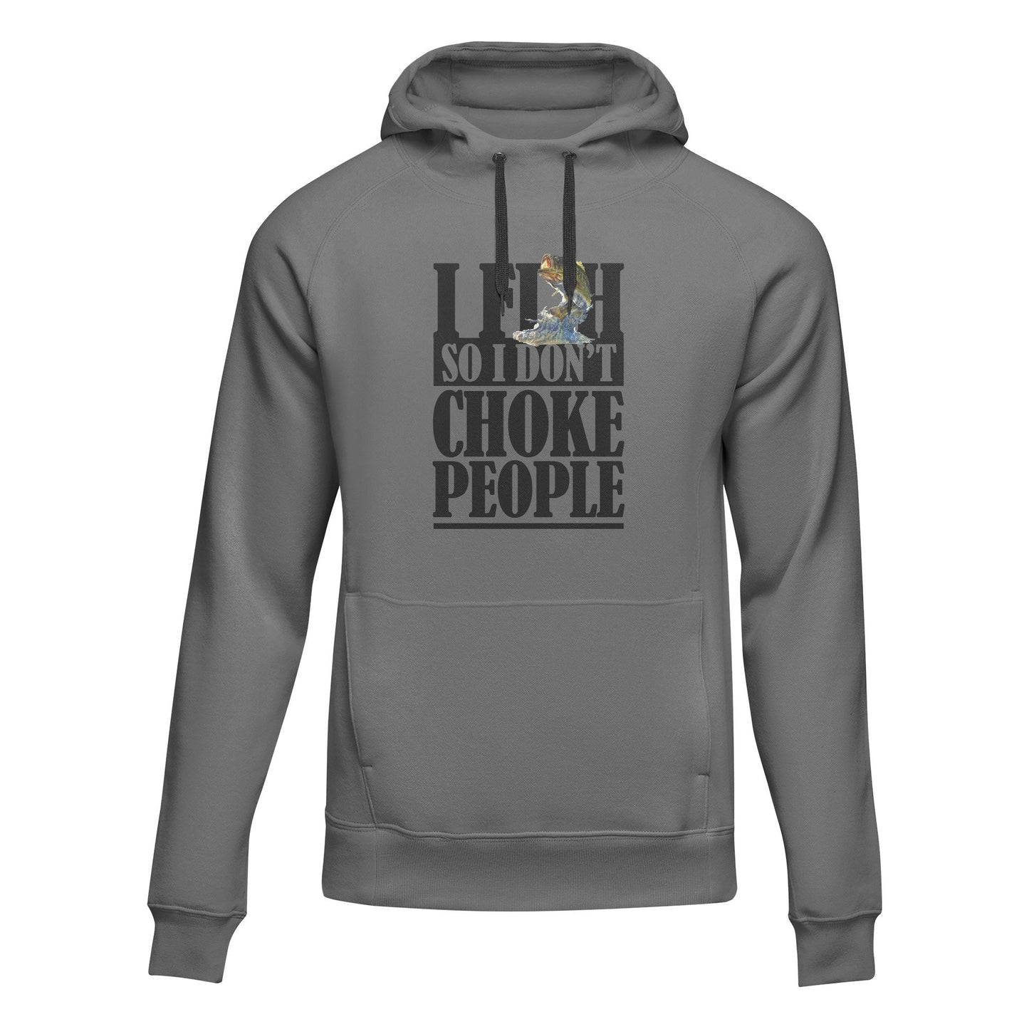 Outdoorzees I Fish So I Don't Choke People Unisex Hoodie