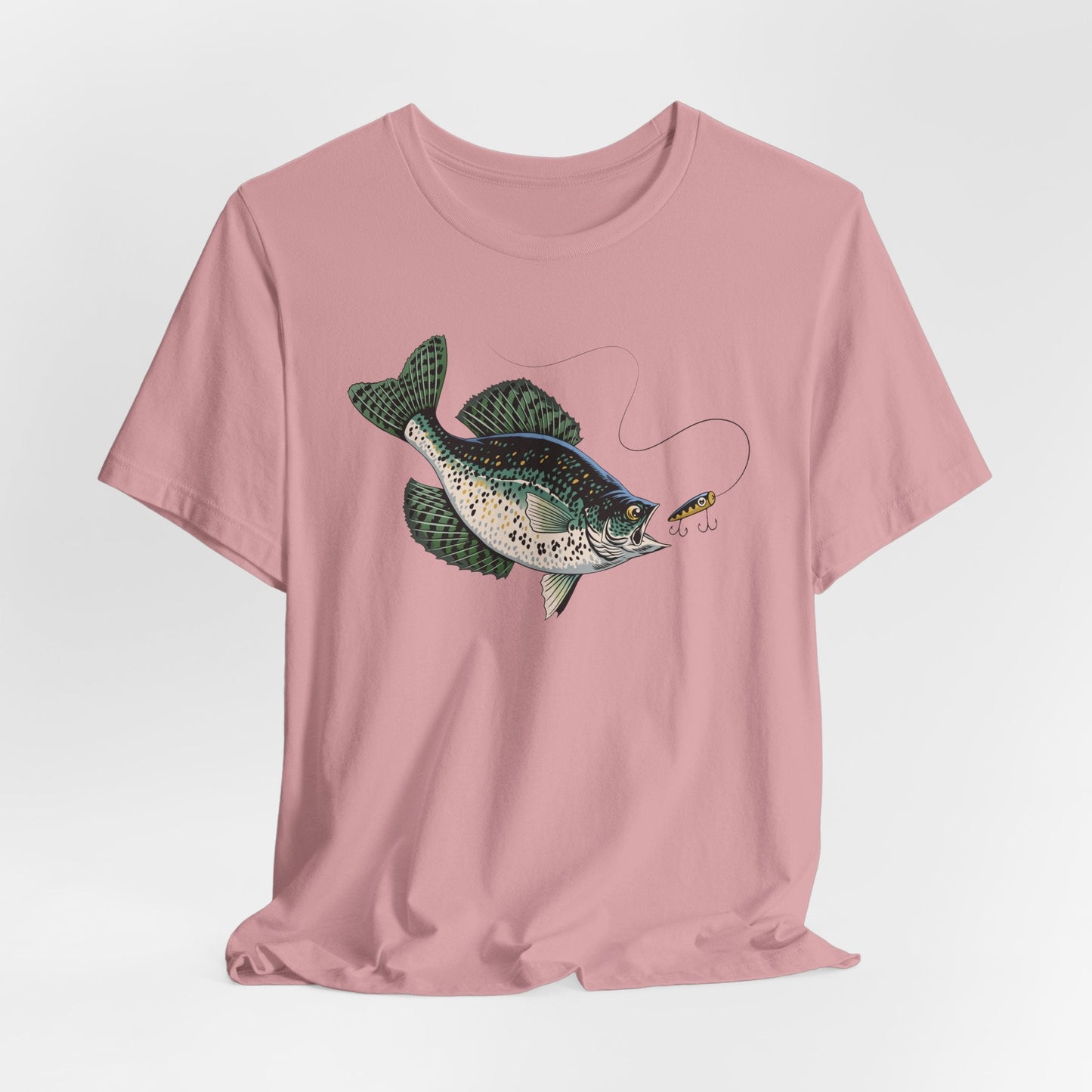 Texas Rigged Tees Crappie — Unisex Cotton Tee